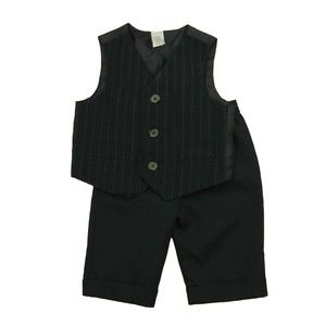 George Boys Blue Pinstripe Special Occasion Outfit size: 0-3 Months
